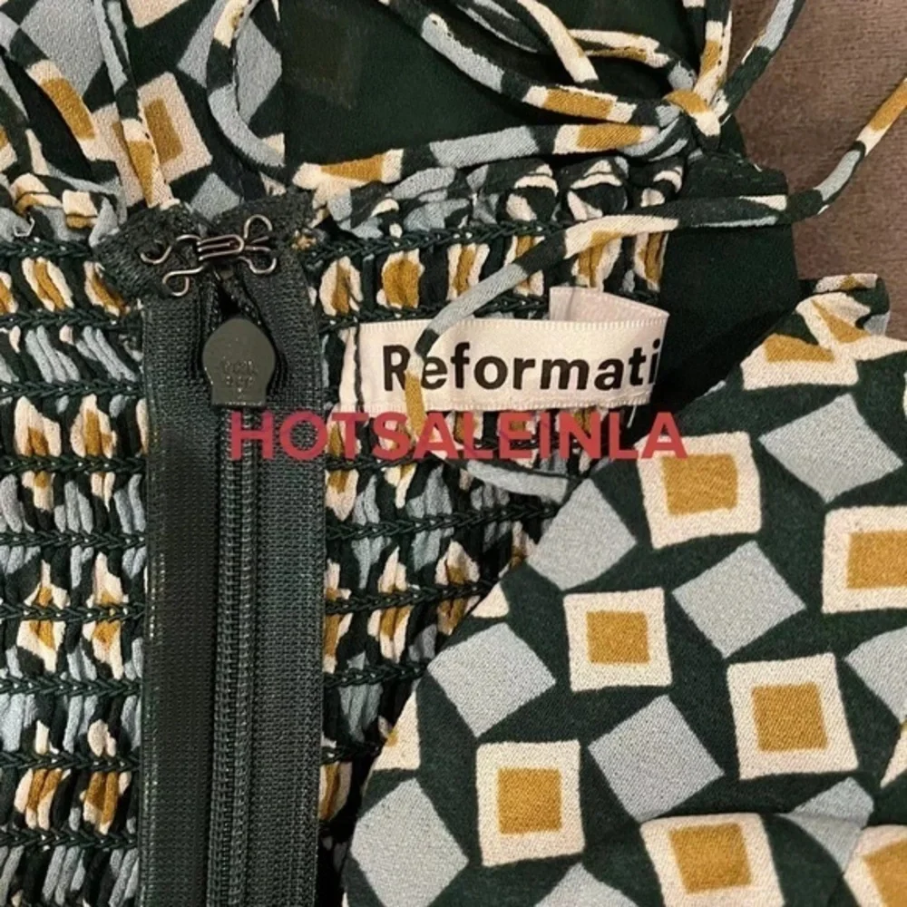 Reformation Juliette Dress in Mosaic - Picture 5 of 6